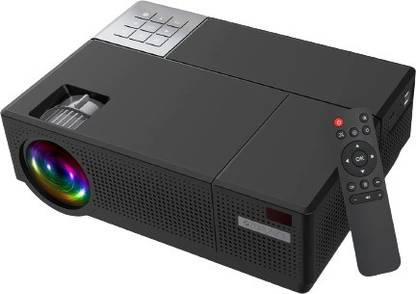 ZEBRONICS Zeb-LP4000FHD (4000 lm / Remote Controller) Portable Projector