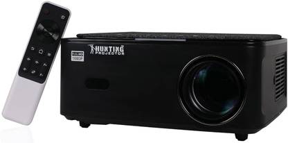HUNTING PROJECTOR Warrior 008(1800 ANSI /LAMP Life 50000 HRS/Full HD 1080 4K Support) (13000 lm / 1 Speaker / Wireless / Remote Controller) Portable Projector