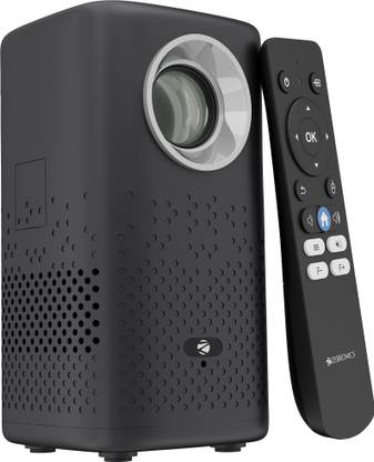 ZEBRONICS ZEB-JLP 4 (Zeb-Pixa Play 74B (Grey)) (3600 lm / Wireless / Remote Controller) Portable Projector