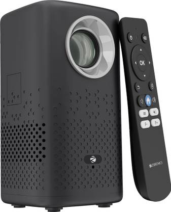 ZEBRONICS ZEB-JLP 4 (Zeb-Pixa Play 74B (Grey)) (3600 lm / Wireless / Remote Controller) Portable Projector