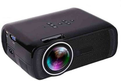 Punnkk P7 LED Projector 2000 Lumens Built in Mini Speaker (2000 lm / 1 Speaker / Remote Controller) Portable Projector