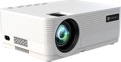 Portronics Beem 420 LED Projector, 1080p Full HD Native, iOS Screen Mirroring (3200 lm) Portable Projector