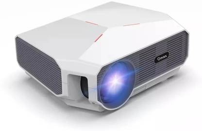 Omex X96 Android LED Projector 4D Keystone 3500 Lm Wifi Bluetooth (3500 lm / Wireless / Remote Controller) Portable Projector
