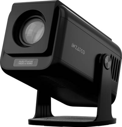 WZATCO Yuva Go Pro Automatic, Native 1080P, 4K HDR Support, HDMI ARC (12500 lm / 1 Speaker / Wireless / Remote Controller) Projector