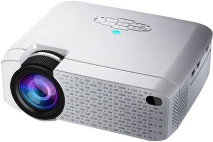 LionBolt D40W 4 Inch 1600 Lumens 1080P Portable HD LED Projector with Remote Control (3300 lm) Portable Projector