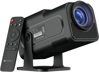 Portronics Beem 470, Built-in Apps, Android 11, 1080p FHD, 4500 lm, 5W Speaker, Bluetooth (4500 lm / 1 Speaker / Wireless / Remote Controller) Portable Projector