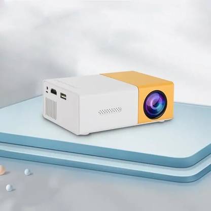 Jaaro HD Mini Portable Built- In Speaker With Remote Controller, Movie Projector (600 lm / Remote Controller) Portable Projector