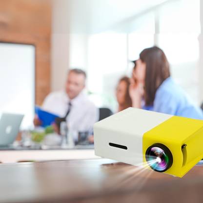 Offtrot Smart 4K LED Projector 720p Resolution 2500 Lumens With Anykast (4500 lm) Portable Projector