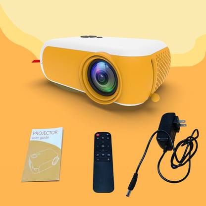 IBS A10 Mini LED 1080P Home Theater HD IN AV USB TF Card Slot 3.5mm Audio Output (4000 lm / Wireless / Remote Controller) Portable Projector