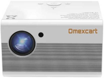 Omexcart 4K Decoding Short Throw Android 9. Wifi6 BT 5.1 Dolby 4D Keystone Dual Wi-Fi (4500 lm / Wireless / Remote Controller) Portable Projector