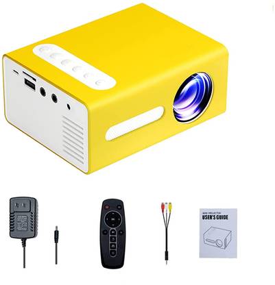 VOLTAC Mini Home Theater with Remote Controller, Support HDMI, AV, SD, USB (1000 lm) Portable Projector