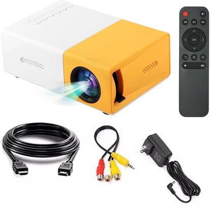 Jaaro Mini Projector Home Theater LED Projector IQ65 (600 lm / Remote Controller) Portable Projector