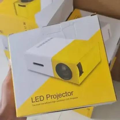 Offtrot Smart 4K LED Projector 720p Resolution 2500 Lumens Rotatable Design With Anykast (4500 lm / Remote Controller) Portable Projector