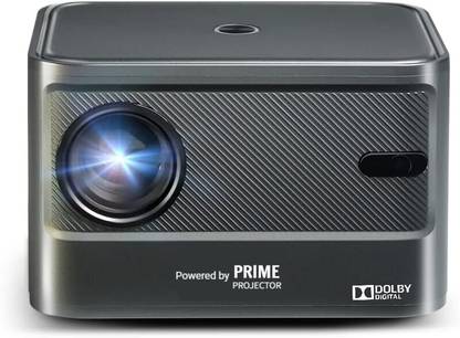 Prime Projector X Series X2-PRO Ultra Bright 4K | 6500 Lumens | 20000:01 CR | , Fully Automatic (6500 lm / 2 Speaker / Wireless / Remote Controller) Portable Projector