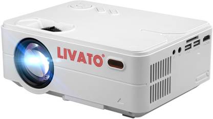 Livato Truecast Full HD (5000 lm / 1 Speaker / Wireless / Remote Controller) Portable Projector