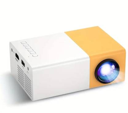 MZ T200 (MINI PROJECTOR) Built-in speaker, multi connectivity, Mini Home Theater (600 lm / 1 Speaker / Remote Controller) Portable Projector