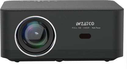 WZATCO Neo Fully Automatic (12600 lm / 1 Speaker / Wireless) Full HD Native 1080P, 4K HDR Android Projector for Home, (Auto Focus + Auto Keystone), HDMI ARC, Dual Wifi & BT, YouTube, Netflix, Prime & more Projector