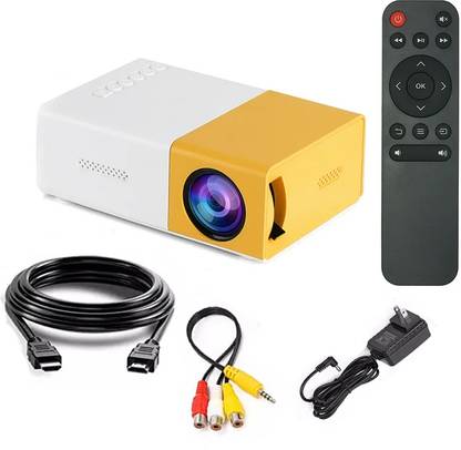 Mudo Mini Projector Home Theater LED Projector WSK55 (600 lm / Remote Controller) Portable Projector