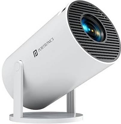 venturer Smart 4K LED Projector 720p Resolution 2500 Lumens Rotatable Design Speaker WiFi (4500 lm / Remote Controller) Portable Projector