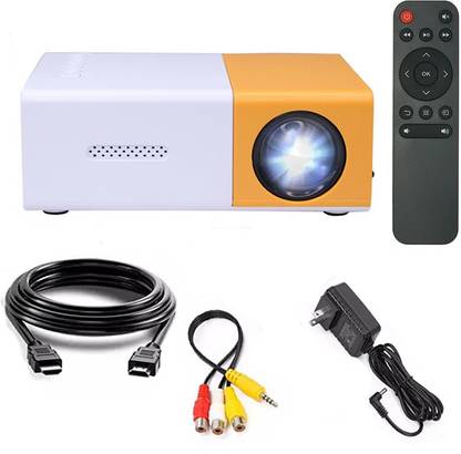 Jaaro Mini Projector Home Theater LED Projector IQ60 (600 lm / Remote Controller) Portable Projector