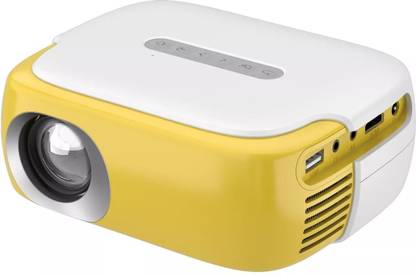 dkian RD860 Mini Projector 2000 Lumen Home cinema projector USB HDMI support 1920 (2000 lm / 1 Speaker / Remote Controller) Portable Projector