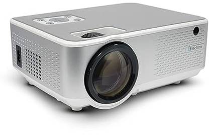 XElectron C9 Pro (10500 lm / 1 Speaker / Wireless / Remote Controller) Full HD 1080p Native Resolution with 4K Support | 200-Inches (508 cm) Display | 550 ANSI | 5W Inbuilt Speaker | HDMI, VGA, AV, USB, Audio Out Projector