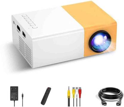 Mudo Mini built-in Speaker Projector For Home Theatres (600 lm / Remote Controller) Portable Projector