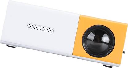 Seashot Led Projector for Cartoon, Outdoor Video Projector, LED Pico Movie Projector (30000 lm / 1 Speaker / Wireless / Remote Controller) Portable Projector