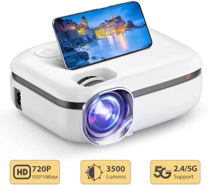 PLAY PP10A New Android 6.0 Advance Technology High Definition Smart Projector (5500 lm / Wireless / Remote Controller) Portable Projector