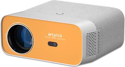 WZATCO Yuva Ultra (13500 lm / 1 Speaker / Wireless / Remote Controller) Fully Automatic, Full HD Native 1080P 4K HDR Android 770 ANSI, 300" Screen | HDMI ARC | 4D Keystone with Netflix, Prime etc | WiFi 6 & BT Projector