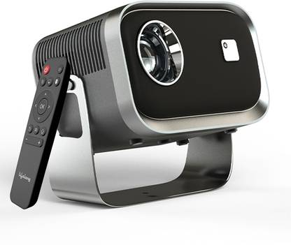 Lifelong Minipix (3500 lm) Portable Android 720p HD Native with 4K, Upto 120-inch Display, Inbuilt Speaker, Bluetooth, Wi-Fi, Smart Apps Support like Netflix, Prime, Youtube Smart Home Projector