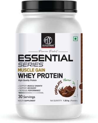 Muscle Trail Essential Series |Support Muscle Growth & Recovery| Muscle Gain 21g Whey Protein