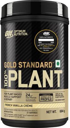 Optimum Nutrition (ON) Serious High Protein Weight / Mass Gainers with Vitamins,Minerals& Creatine Plant-Based Protein