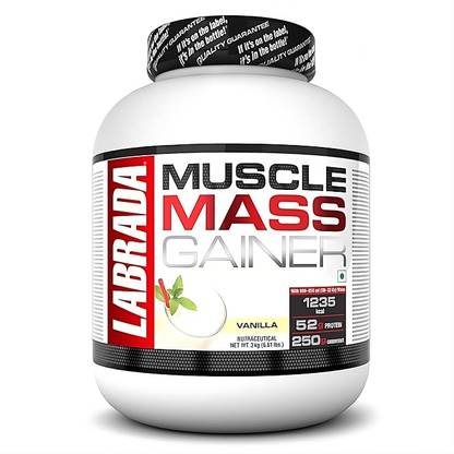 Labrada nutrition Labrada MUSCLE MASS GAINER(VANILLA) Weight Gainers/Mass Gainers