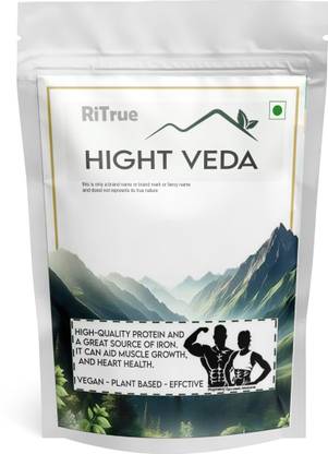 RiTrue 100g Height Veda Protein Powder - Hight Growth Formula Plant-Based Protein