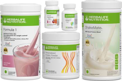 HERBALIFE Formula 1 Shake Afresh Energy Drink Protein 200 g Shakemate Cell u loss Tablets Protein Shake