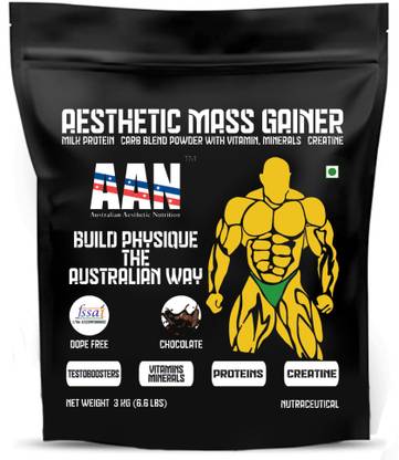 Australian Aesthetic Nutrition AAN Aesthetic Mass Gainer Weight Gainers/Mass Gainers