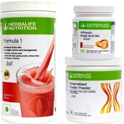 HERBALIFE Formula 1 shake Strawberry , protein 200gm, cinemon Protein Shake