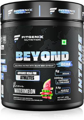 Fitgenix Nutrition Beyond BCAA | Advance BCAA For Athletes | 5000mg BCAAs | Build Lean Muscle BCAA