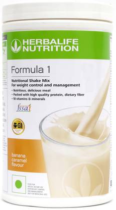 HERBALIFE NUTRITIONAL SHAKE MIX WEIGHT LOSS OF FORMULA 1 BANANANA Protein Shake