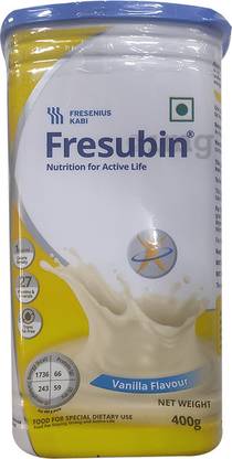 FRESUBIN NUTRITION FOR ACTIVE LIFE PLAIN VANILLA 400GM Casein Protein