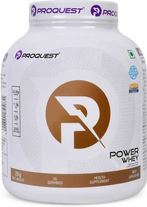 PROQUEST Power Whey Protein Concentrate | 24g Protein, 5.3g BCAA & 11.9g EAA | Lab Tested Whey Protein