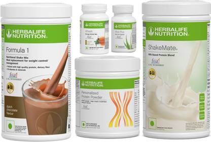 HERBALIFE Formula -1, Shake Protein 200g Afresh Energy Drink Shakemate Aloe Plus Protein Shake