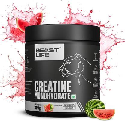 BeastLife Super Micronized Creatine Monohydrate | NABL Lab Tested | 100% Pure Creatine