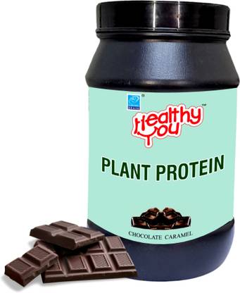 HEALTHY YOU Plant Protein | 25g per scoop| Pea, Brown Rice & Soya Isolate Plant-Based Protein