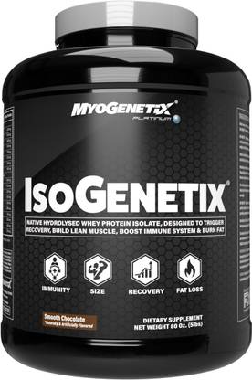 Myogenetix ISOGENETIX NATIVE HYDROLYSED WHEY PROTEIN ISOLATE Whey Protein