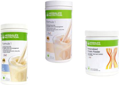 HERBALIFE Formula 1 Shake KULFI +VANILLA+Protein Powder 200 Gram Protein Shake