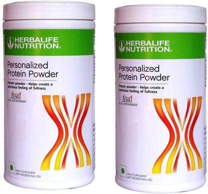 HERBALIFE Personalized Protein Powder 400 Gram For muscles gain and weight loss 2 PCS PACK Plant-Based Protein