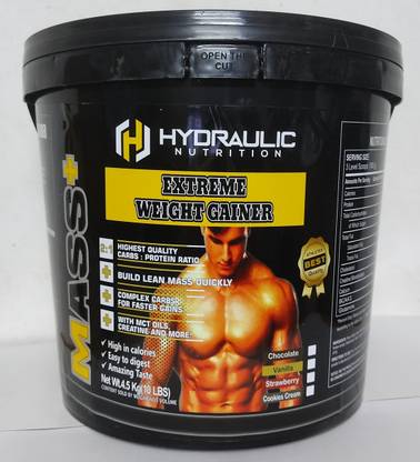 Hydraulic Nutrition Authentic Extreme Mass Gainer For Bulk Muscle Gain (Mango 10Lbs) Weight Gainers/Mass Gainers