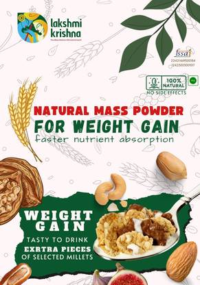 Lakshmi Krishna Natural Mass Powder For Weight Gain Protein Blends